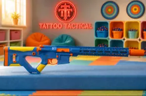 Big Nerf Cerakote design, Child's Play collection