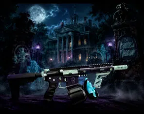 Disney Haunted Mansion Cerakote design, Child's Play collection