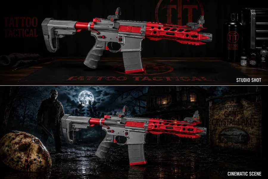 Friday 13TH Cerakote design, Horror collection