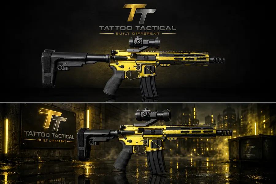 Gold Beast Cerakote design, Gold collection
