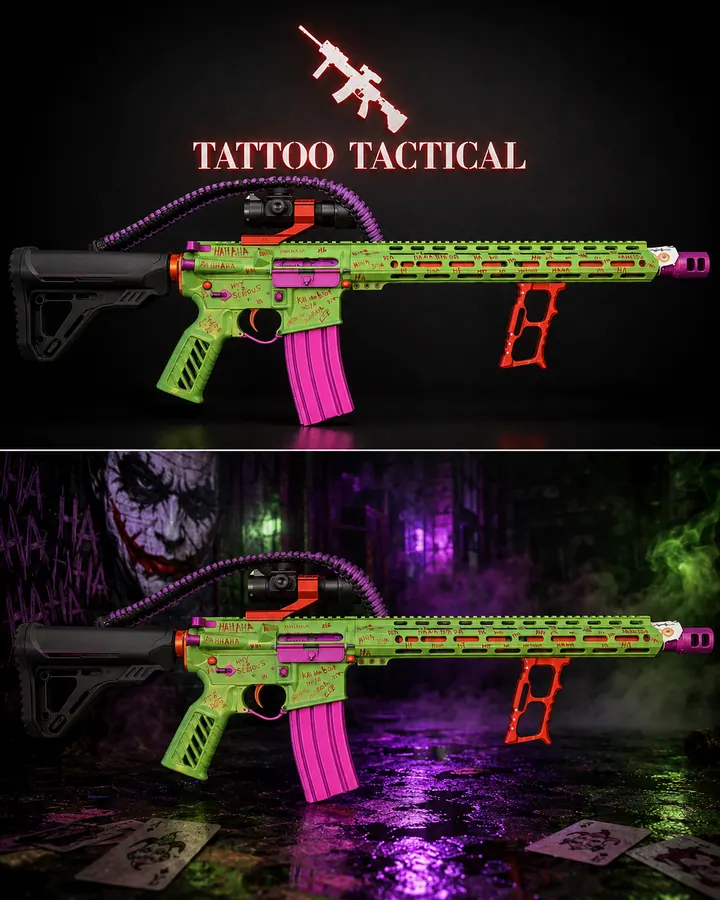 Joker Cerakote design, Comic collection