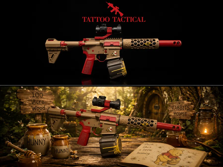 Pooh Cerakote design, Child's Play collection