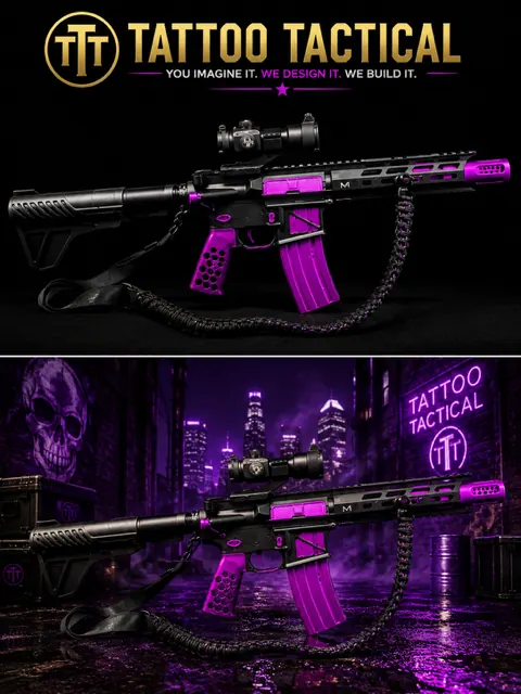 Purple Haze Cerakote design, 2 Tone FX collection