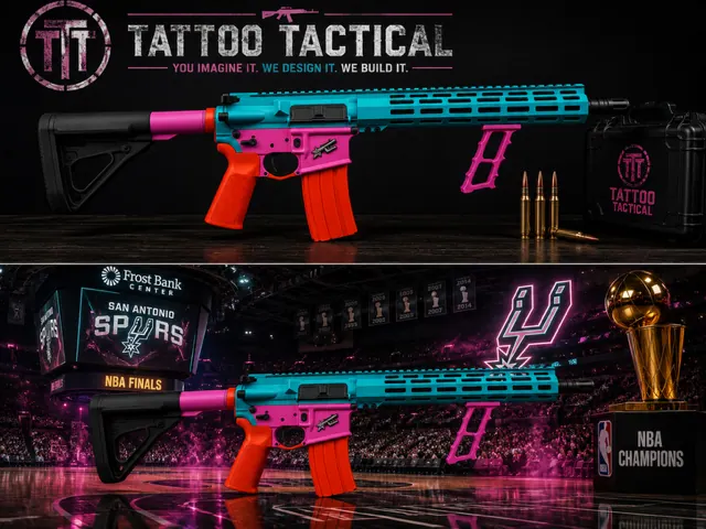 Retro Spurs Cerakote design, Sports collection