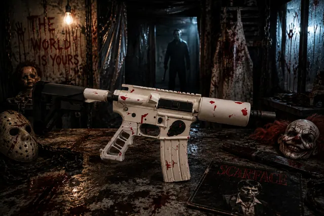 Skull & Bones Cerakote design, Horror collection