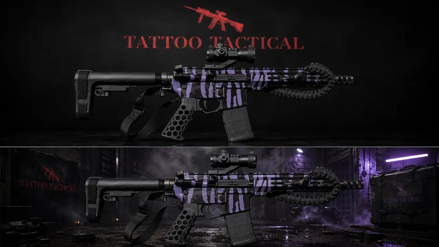 Tigress Cerakote design, Urban Commando collection