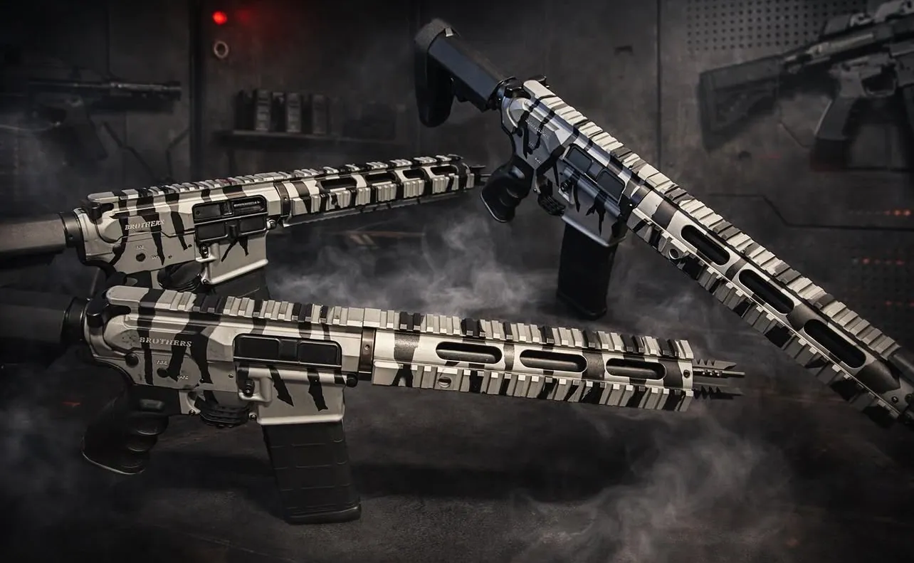ASHFORGED // V.1 custom Cerakote firearm by Tattoo Tactical