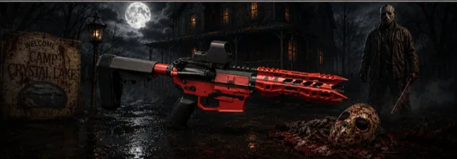 Blood Thirsty custom Cerakote firearm by Tattoo Tactical