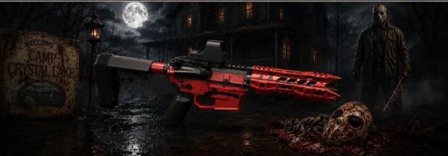 Blood Thirsty custom Cerakote firearm build