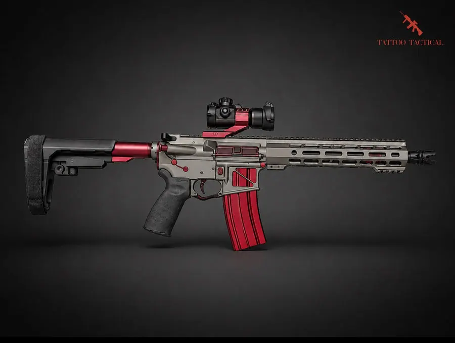BLOODSTEEL // V.1 custom Cerakote firearm build