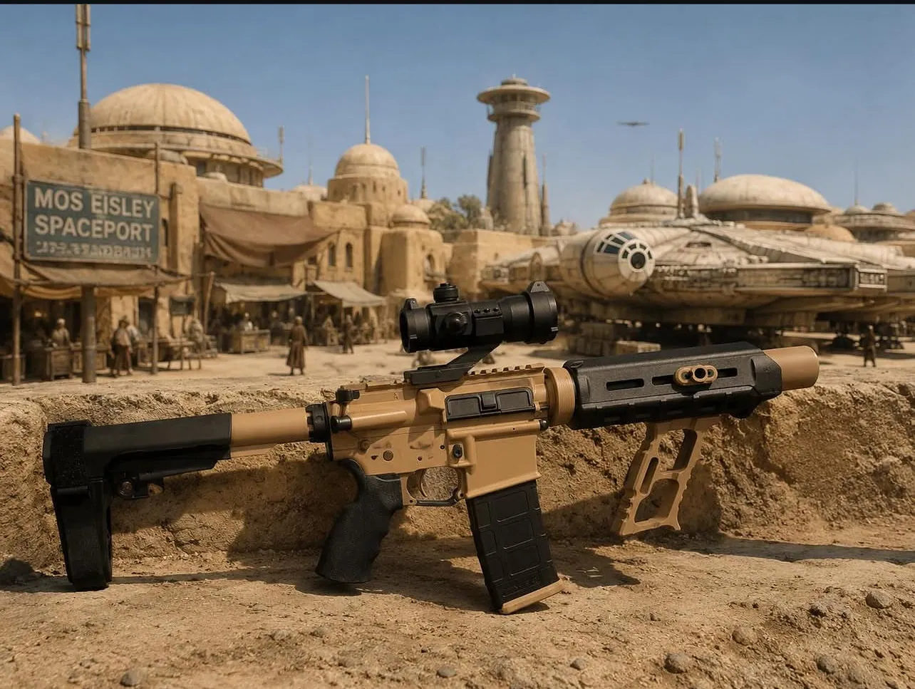 SMUGGLER'S BLASTER custom Cerakote firearm by Tattoo Tactical